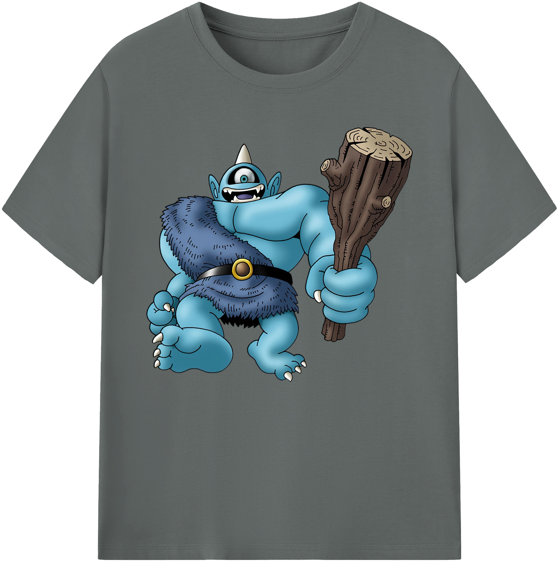 （画像用） ドラゴンクエスト Doragon Kuesuto Dragon Quest 綿100％ メンズ半袖Tシャツ｜肌触りやわらか＆通気性